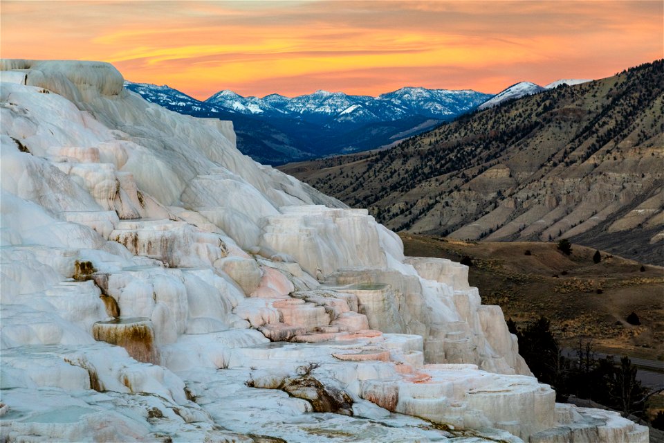 Sunset from Canary Springs Overlook