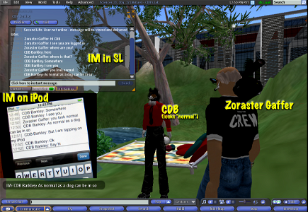 Talking To Myself From an iPod to an Avatar in a Virtual World photo