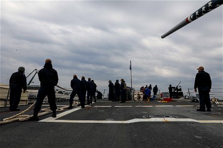 USS Gravely (DDG 107) Pulls into Gdynia, Poland for a Scheduled Port Visit, May 5, 2022