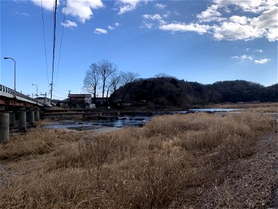 Akigawa River in Ogawa, Akiruno-shi