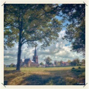 View at the Church of Hoogerheide photo