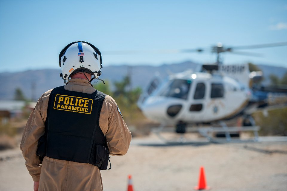 Joshua Tree Search and Rescue training with California Highway Patrol (CHP) photo