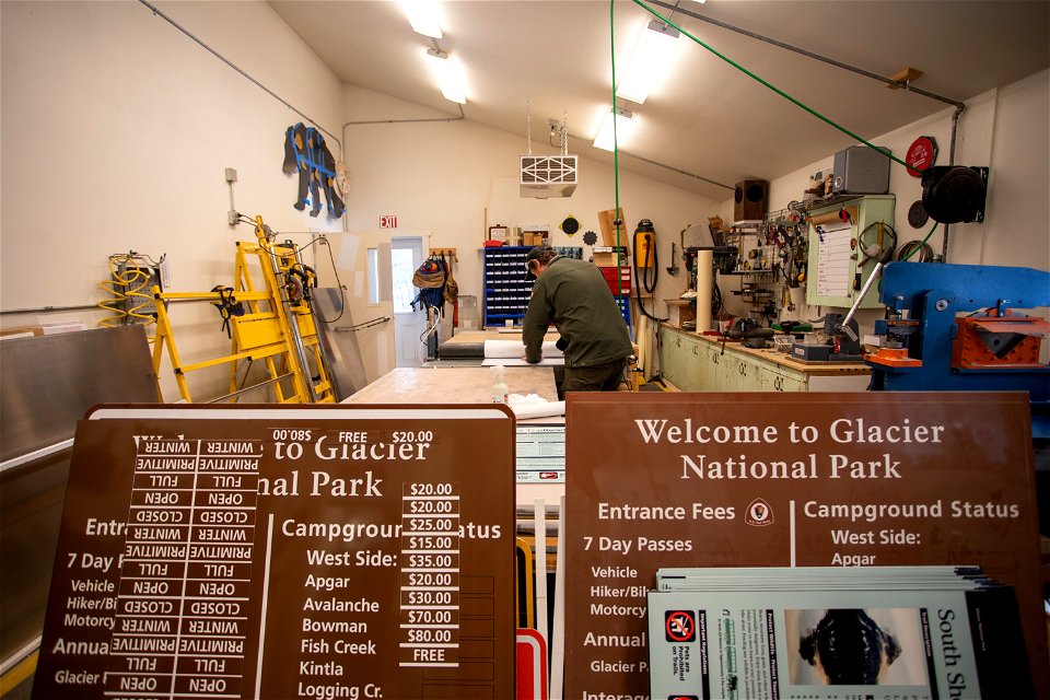 Signs are Made in the Sign Shop