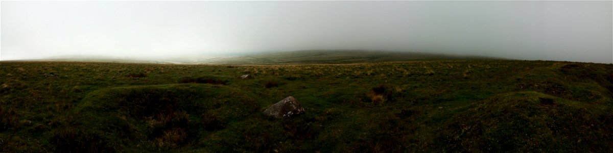 IMG_20220605_104535 Rolling Mist, Dartmoor National Park, Devon, UK. 5th June 2022 (Nokia Panoramic Photo)