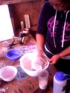 Preparing akutaq_Andreafsky science camp_07-17-2015_KSowl (15)