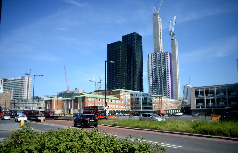 New tower blocks in Croydon