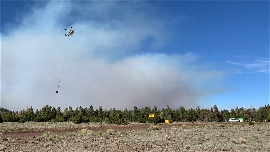 Slate Fire - Helicopter dip