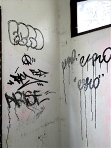 Trash and vandalism at Umpqua Hot bsprings on the Umpqua National Forest