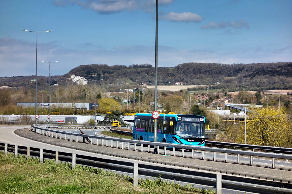The A229 101 Bus Chatham to Maidstone