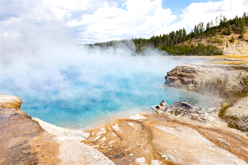 Excelsior Geyser Crater