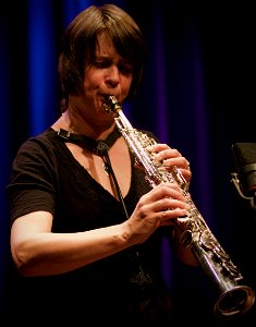 Ingrid Laubrock Anti-HouseIngrid Laubrock Quintet 24 september 2014 BIM Amsterdam - Ingrid Laubrock