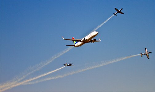 Airbus and Silver Falcons