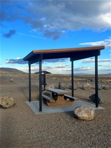 New Shade Structure at Fort Sage