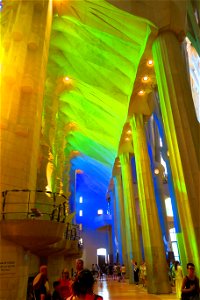 Sagrada Familia interior photo