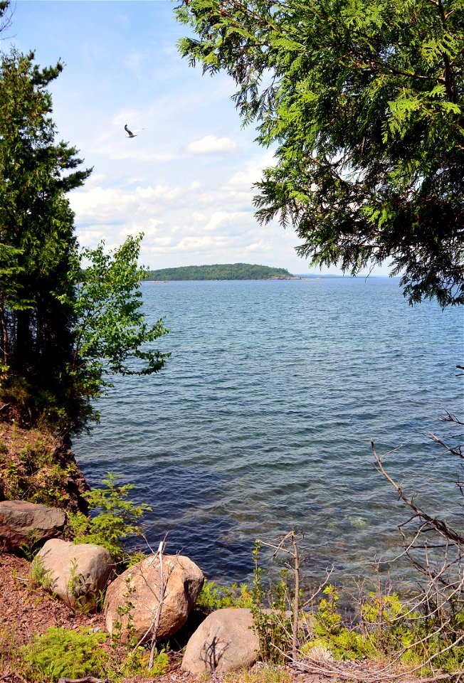 Presque Isle Park in Marquette, Michigan