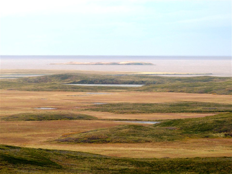 Outpost Road view to Round Island