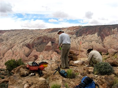 BLM Survey Team in Capitol Reef National Park