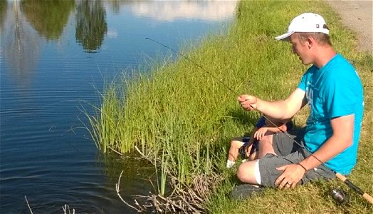 Kids Fishing Derby at Saratoga National Fish Hatchery photo