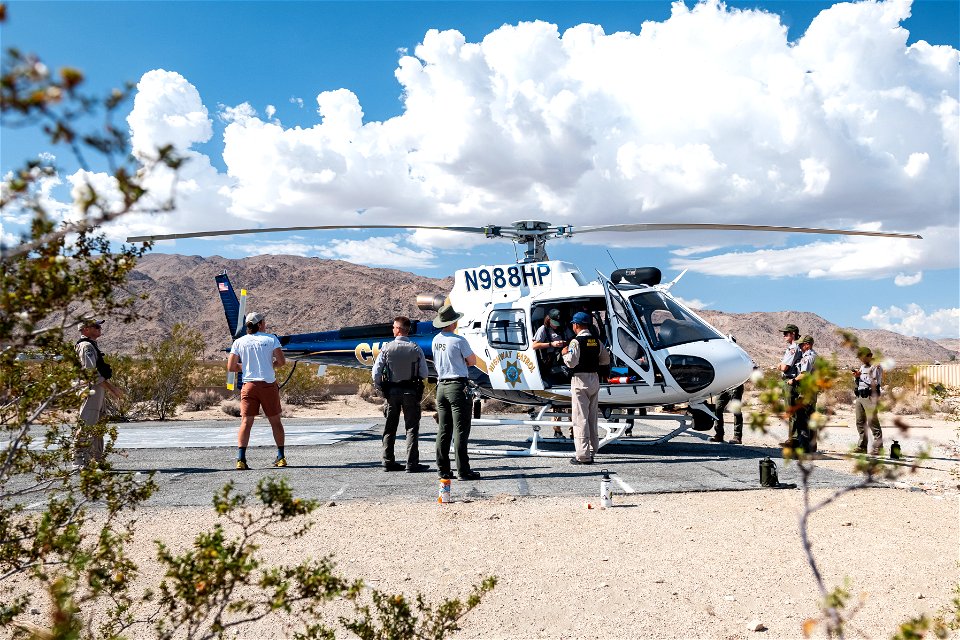 Joshua Tree Search and Rescue training with California Highway Patrol (CHP)