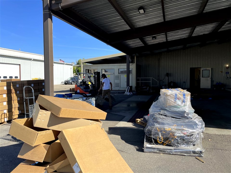 Outside the Returns Warehouse