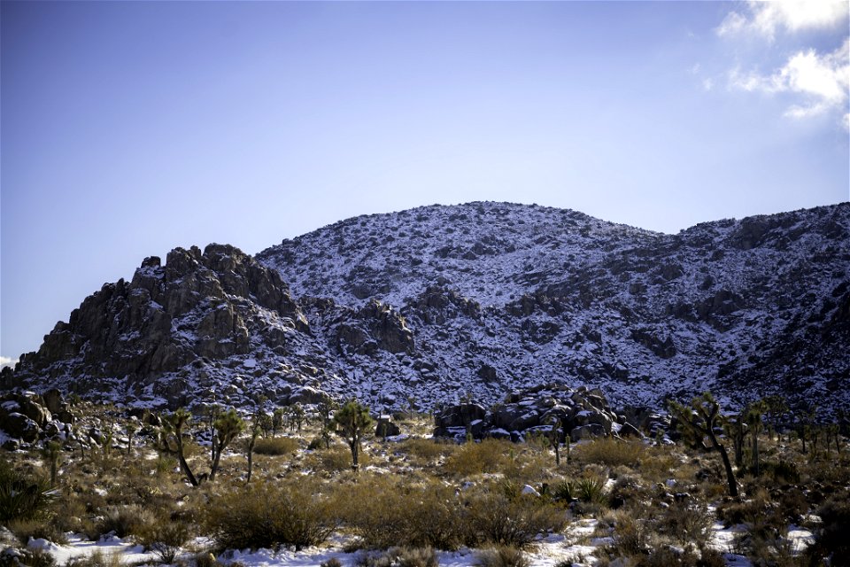 Sheep Pass Campground covered in snow