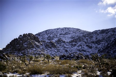 Sheep Pass Campground covered in snow