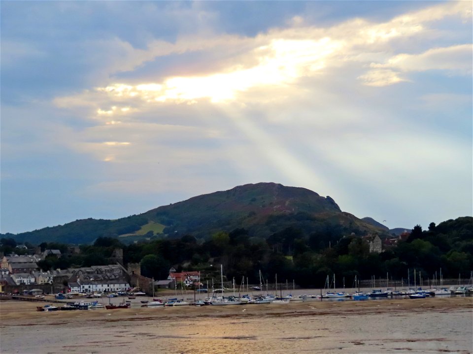 Sunbeams  Triumph over Clouds.