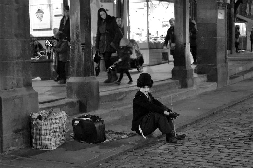 Street People Charlie Chaplin photo