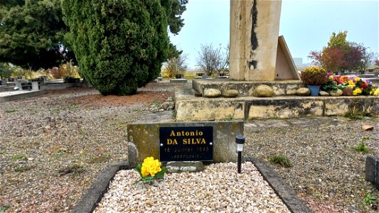 Cimetière du Camp du Vernet : Antonio Da SIlva