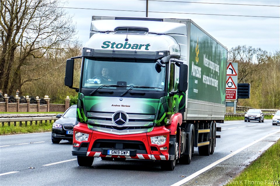 GN19GWP Detling Hill Stobart
