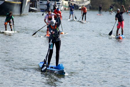 SUP Racing is more than just competition. It's a way to challenge yourself, a goal to aim for and a community of paddlers with a similar interest.