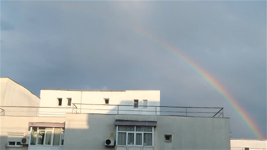 rainbow in abrud str (17) photo