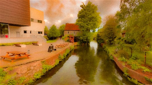 River Stour Marlowe Theatre Canterbury