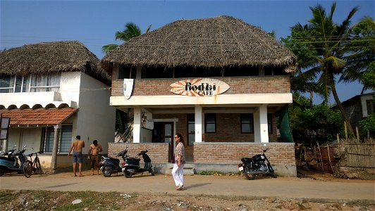 Serenity beach. Pondichery