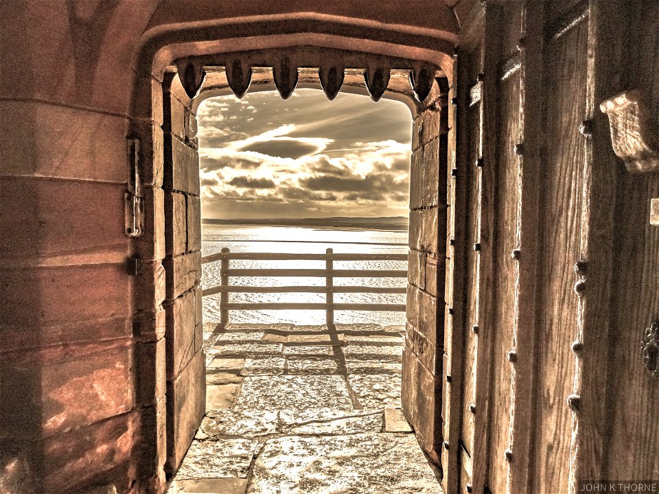 Sunrise at Lindisfarne Castle