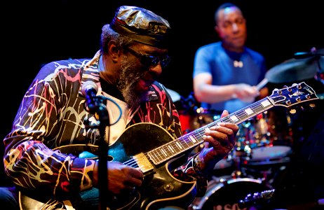 James Blood Ulmer Music Revelation Ensemble 16 januari 2015, Lantaren Venster Rotterdam - James Blood Ulmer
