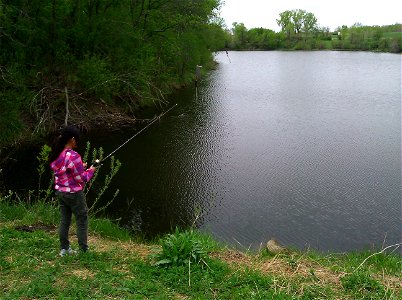 Fishing at Minnesota Valley National Wildlife Refuge photo