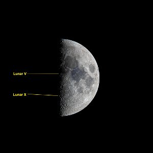 Day 256 - Lunar V and X photo