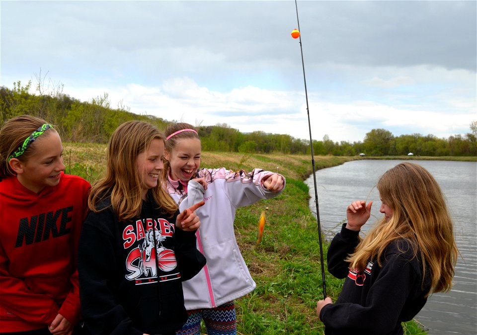 Fishing is fun photo