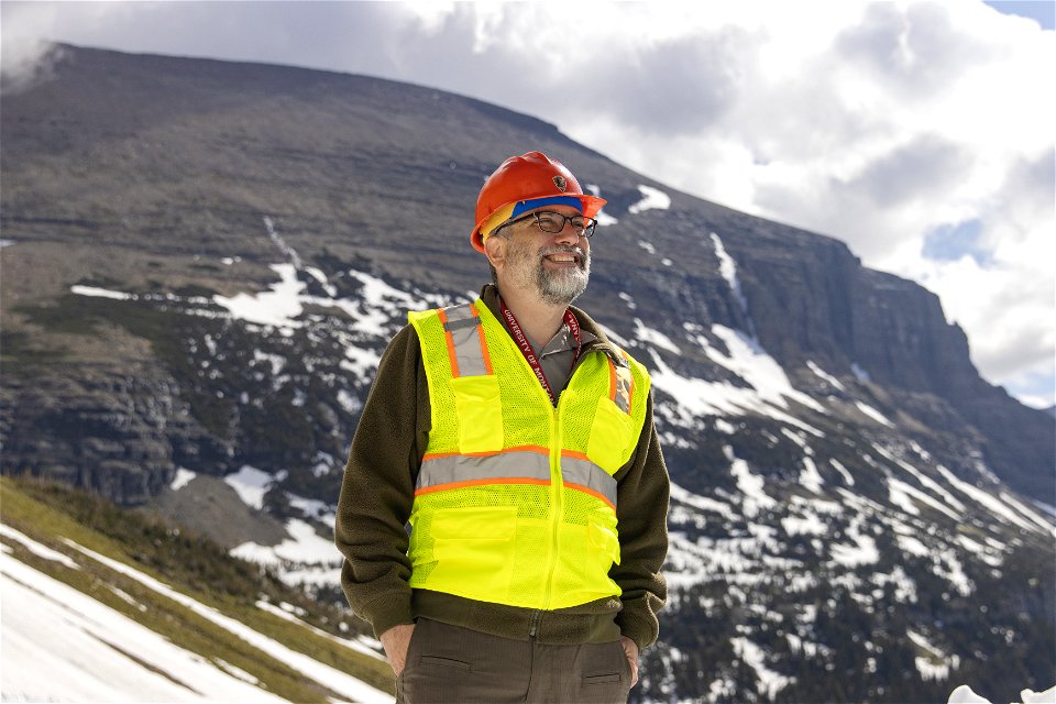 Glacier's Superindendent, Dave Roemer