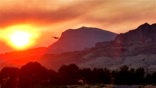 2022 BLM Fire Employee Photo Contest Category Aviation photo