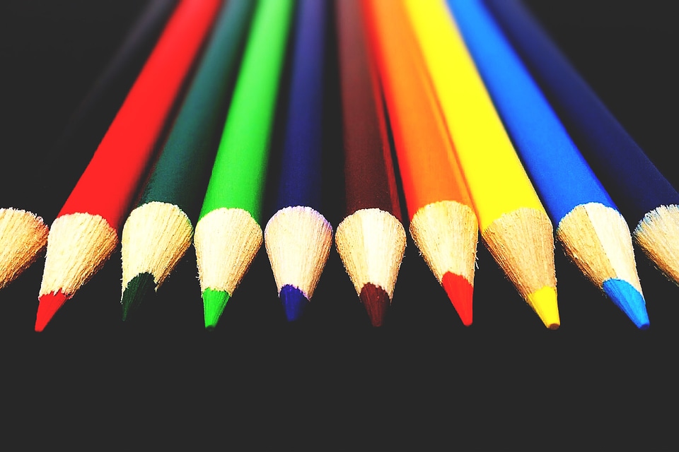 Rainbow Pencils photo