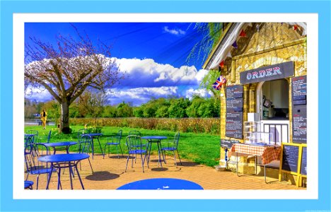 Allington Lock Toll House Cafe.