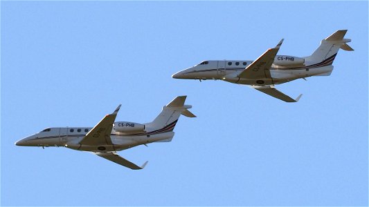 Embraer 505 Phenom 300  CS-PHB Netjets Europe from Donaueschingen-Villingen (4100 ft.)