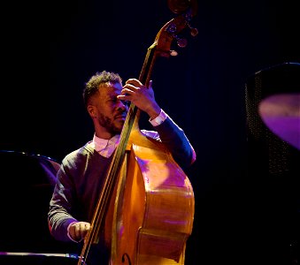 Ambrose Akinmusire Quartet, Tivoli V Utrecht, 9 october 2022 - Joe Sanders