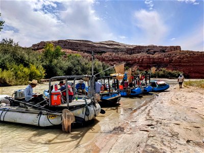 San Juan River Sampling photo