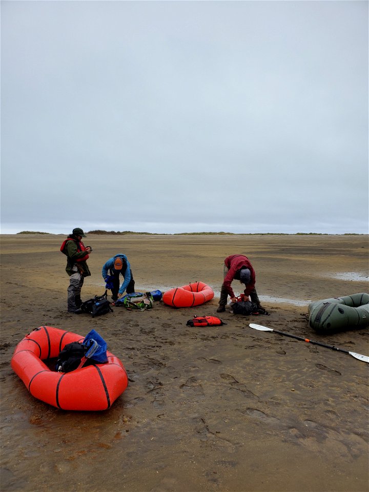 Katmai Bay - Packrafting