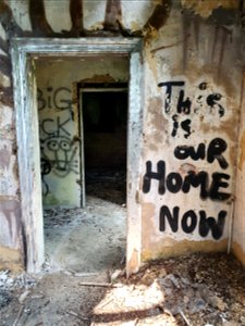 abandoned house Gulpen, this is out home now