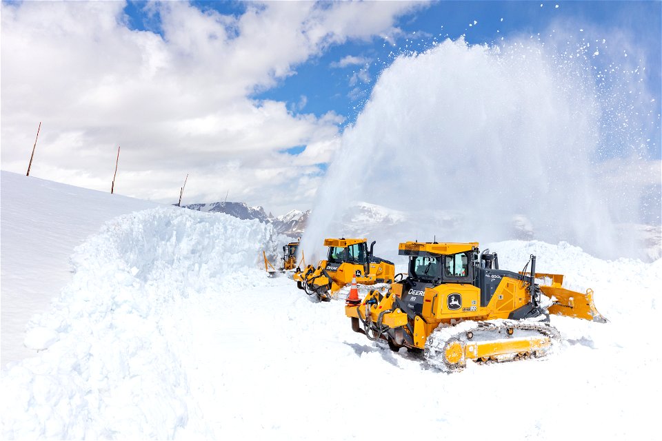 Plowing Beartooth Highway 2021 (9) photo