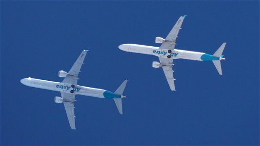 Two Air Dolomiti flights from Munich to France: